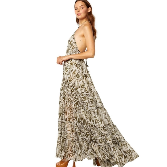 Misa Andromeda Dress in Spring Ikat - Picture 2 of 16